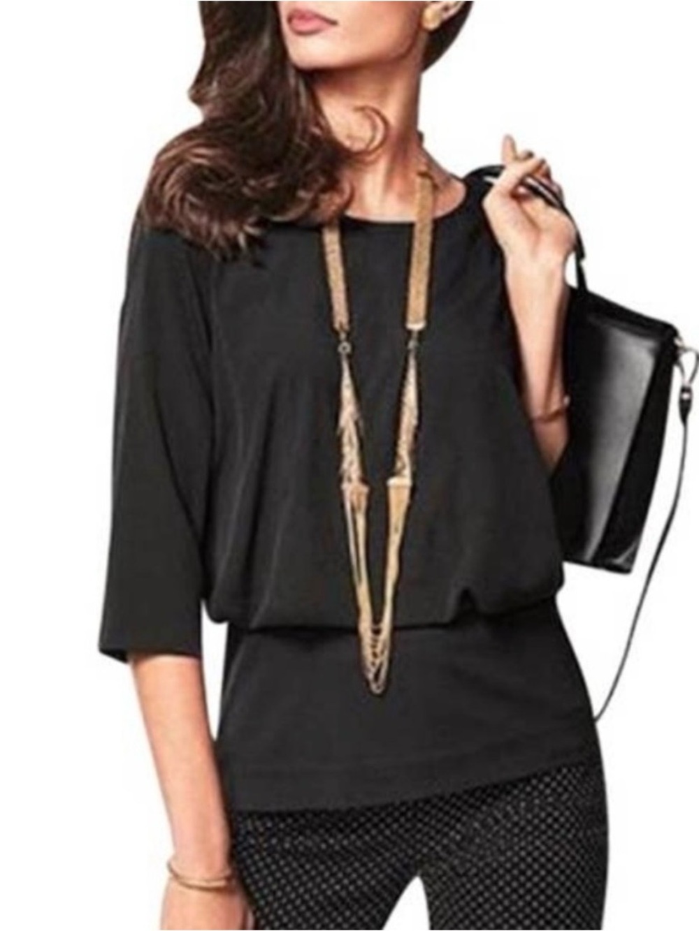 Cabi Indulge top Black size M (B1)